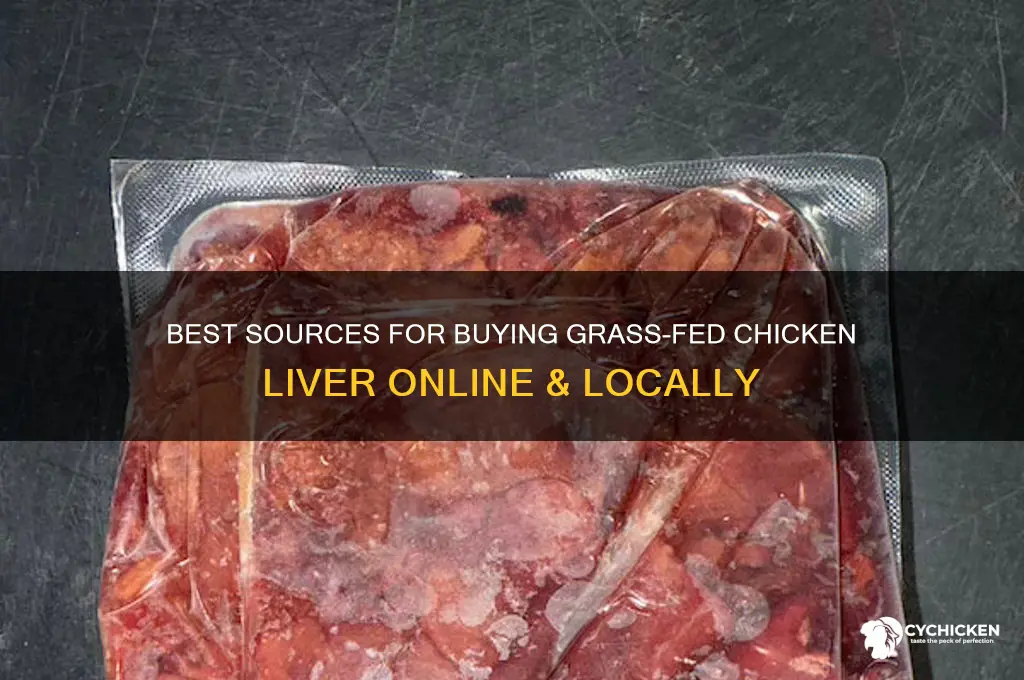 where to buy grass fed chicken liver