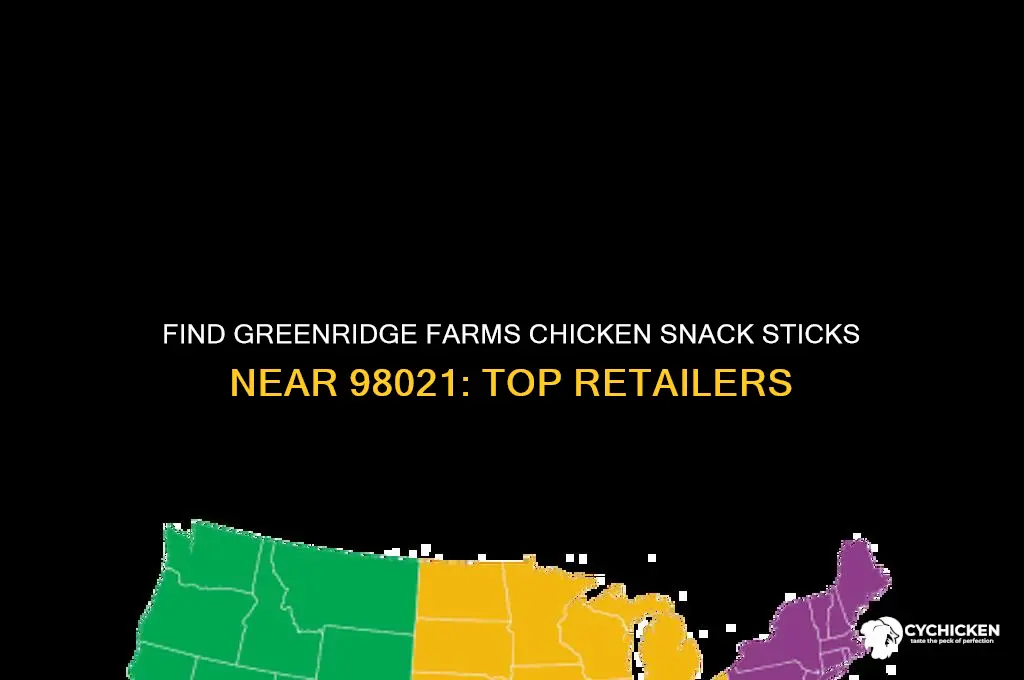 where to buy greenridge farms chicken snack sticks near 98021