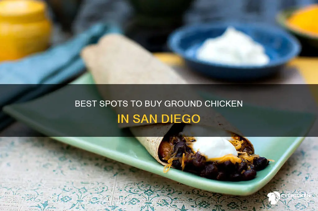 where to buy ground chicken in san diego