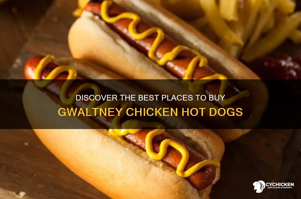 where to buy gwaltney chicken hot dogs
