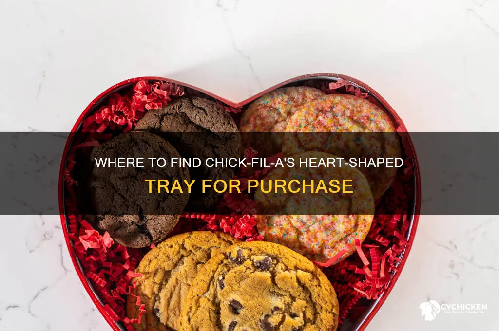 where to buy heart shaped tray chick fil a