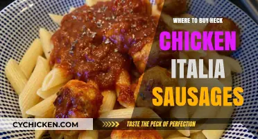 Discover Top Retailers for Heck Chicken Italia Sausages Near You