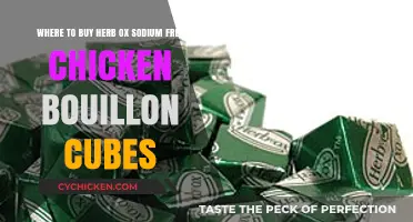 Discover Sodium-Free Herb Ox Chicken Bouillon Cubes: Top Buying Spots