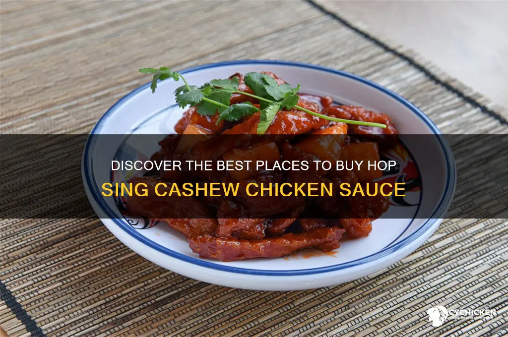 where to buy hopsing cashew chicken sauce