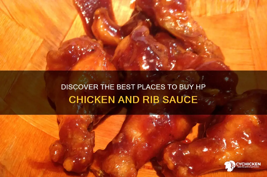 where to buy hp chicken and rib sauce