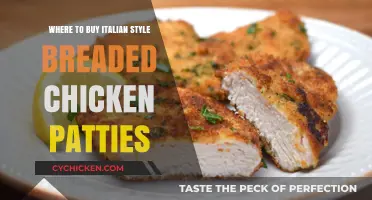 Discover Top Spots to Buy Italian-Style Breaded Chicken Patties