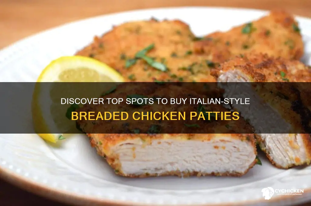 where to buy italian style breaded chicken patties