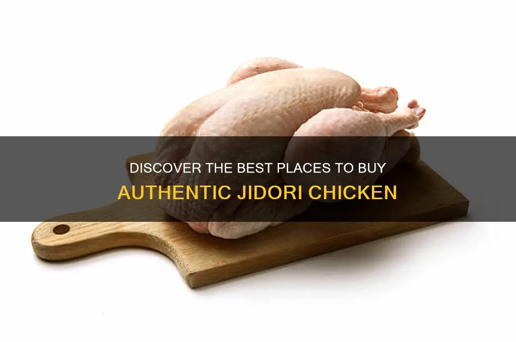 where to buy jidori chicken