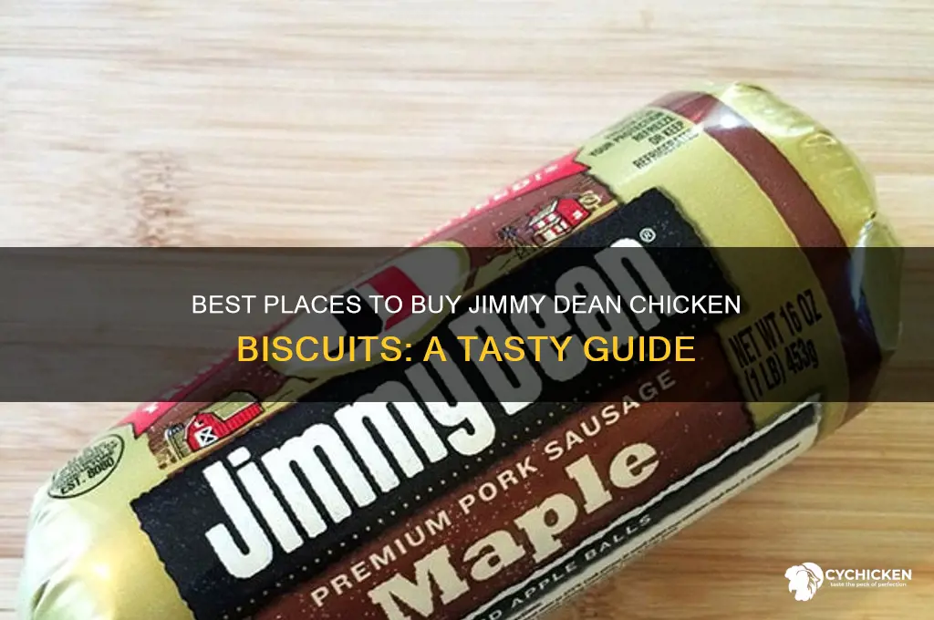 where to buy jimmy dean chicken biscuits