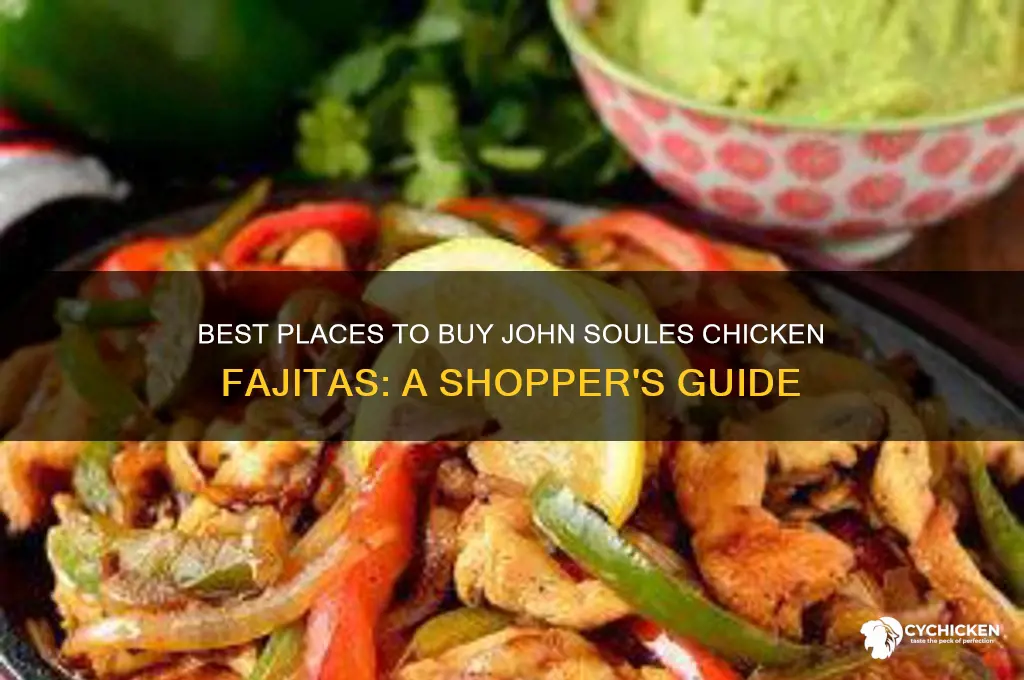 where to buy john soules chicken fajitas