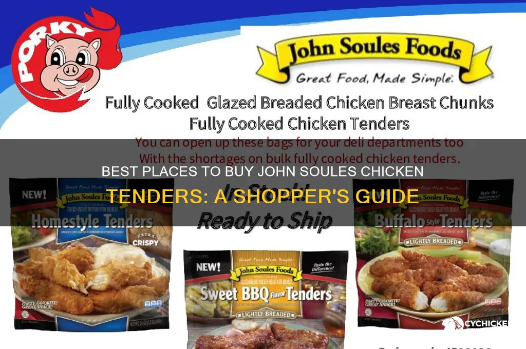 where to buy john soules chicken tenders
