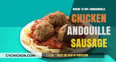 Discover Top Retailers for Johnsonville Chicken Andouille Sausage Near You