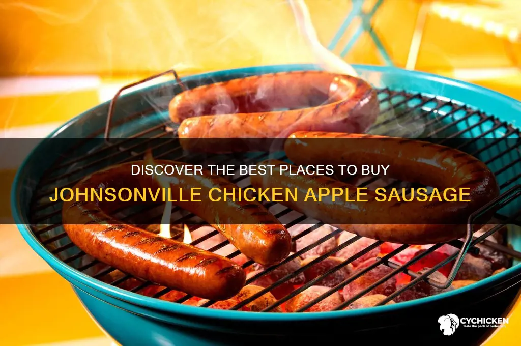 where to buy johnsonville chicken apple sausage