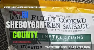 Sheboygan County Guide: Where to Find Jones Dairy Chicken Sausages
