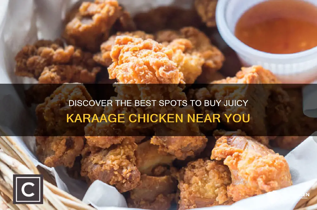 where to buy karaage chicken