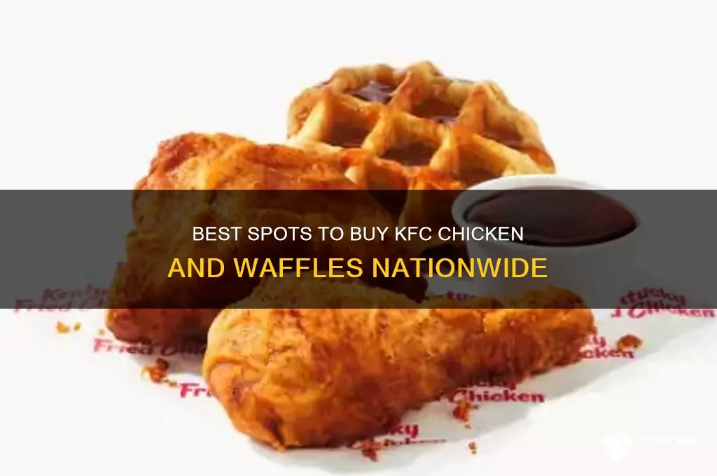 where to buy kfc chicken and waffles