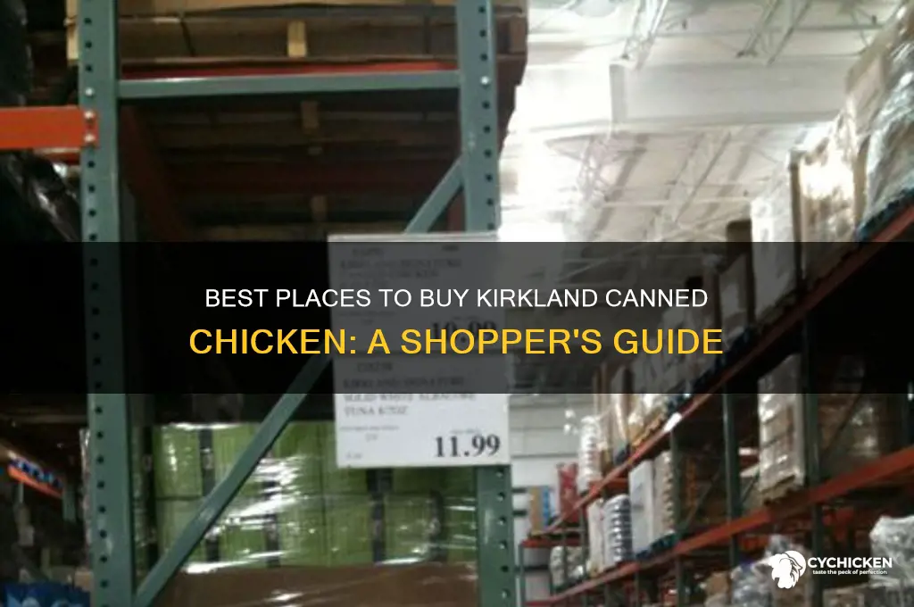 where to buy kirkland canned chicken
