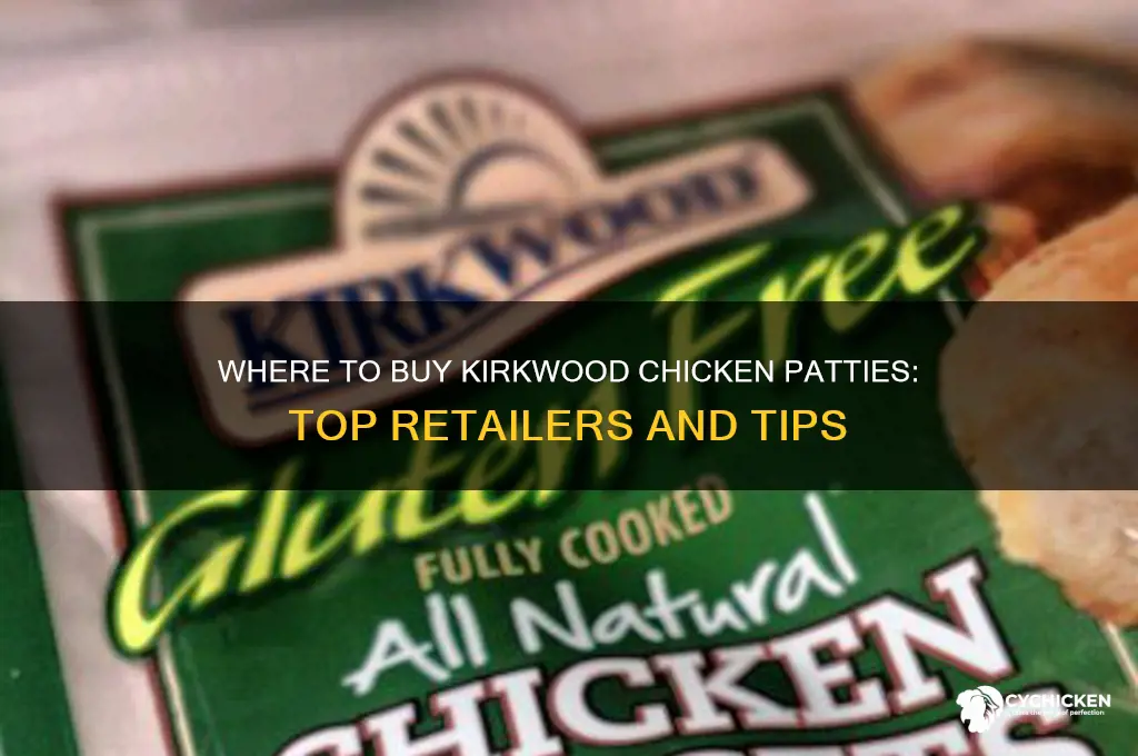 where to buy kirkwood chicken patties