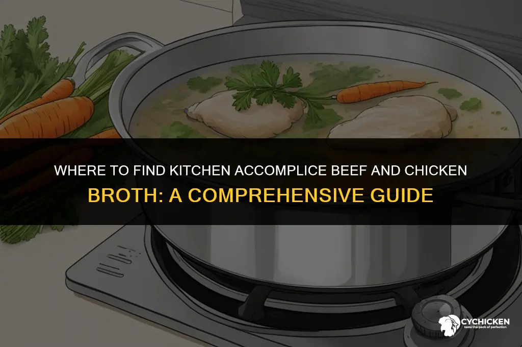 where to buy kitchen accomplice beef and chicken broth