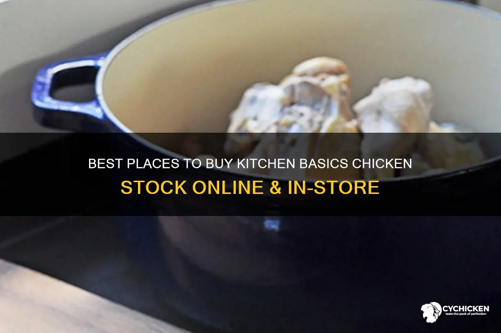 where to buy kitchen basics chicken stock