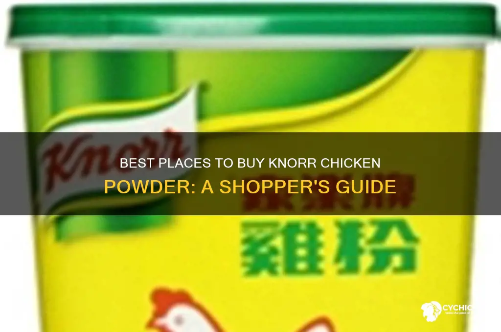 where to buy knorr chicken powder