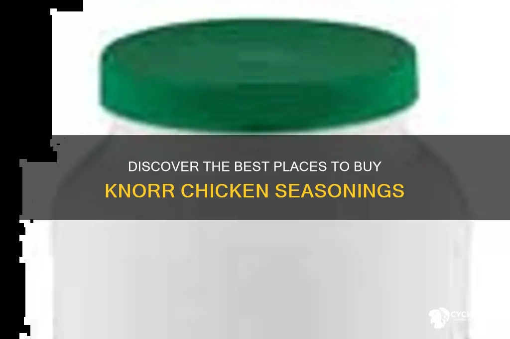 where to buy knorr chicken seasonings