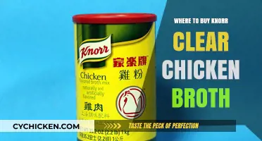 Where to Find Knorr Clear Chicken Broth: A Comprehensive Guide
