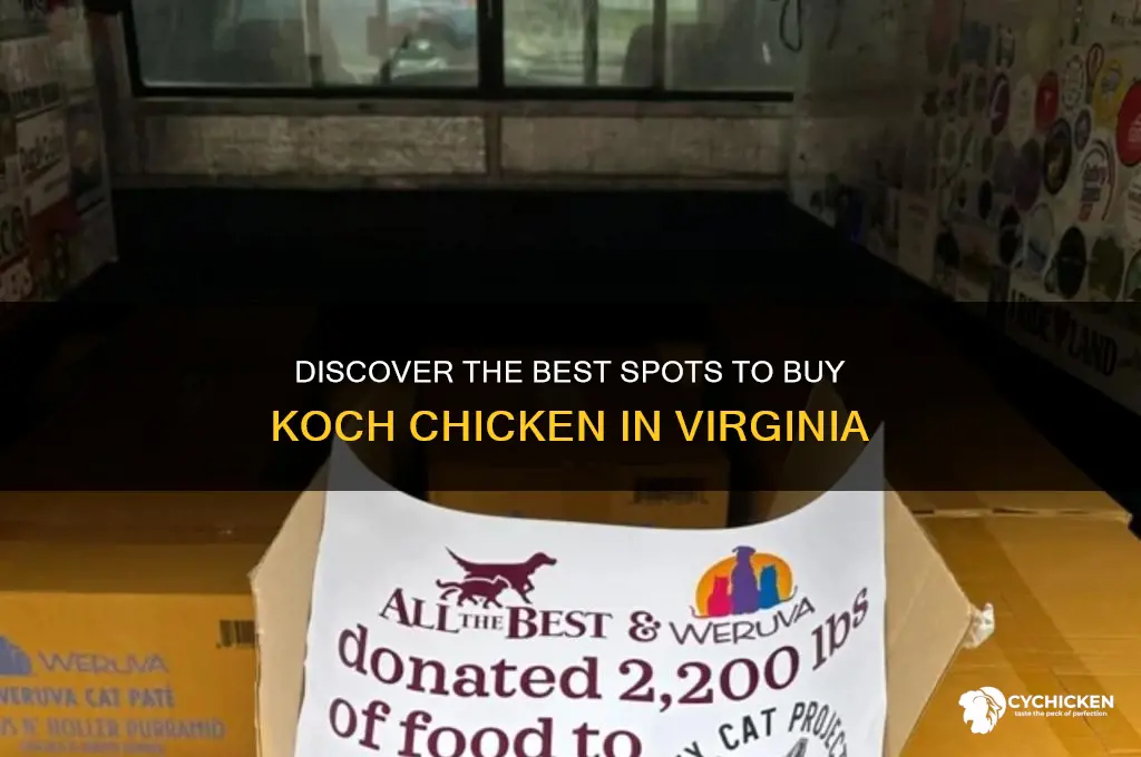 where to buy koch chicken in virginia