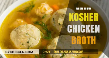 Where to Find Kosher Chicken Broth: A Comprehensive Guide