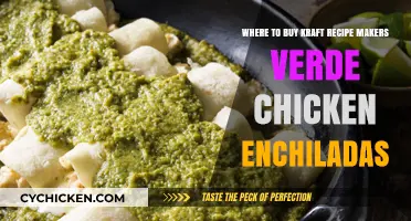 Discover Top Stores for Kraft Recipe Makers Verde Chicken Enchiladas