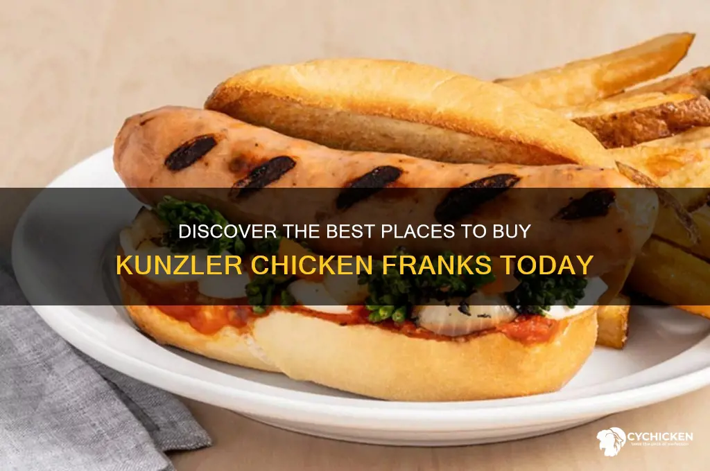 where to buy kunzler chicken franks