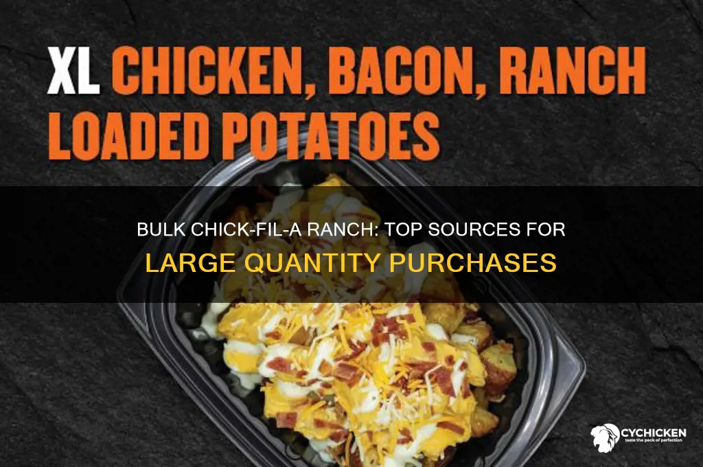 where to buy large quantities of chick fil a ranch