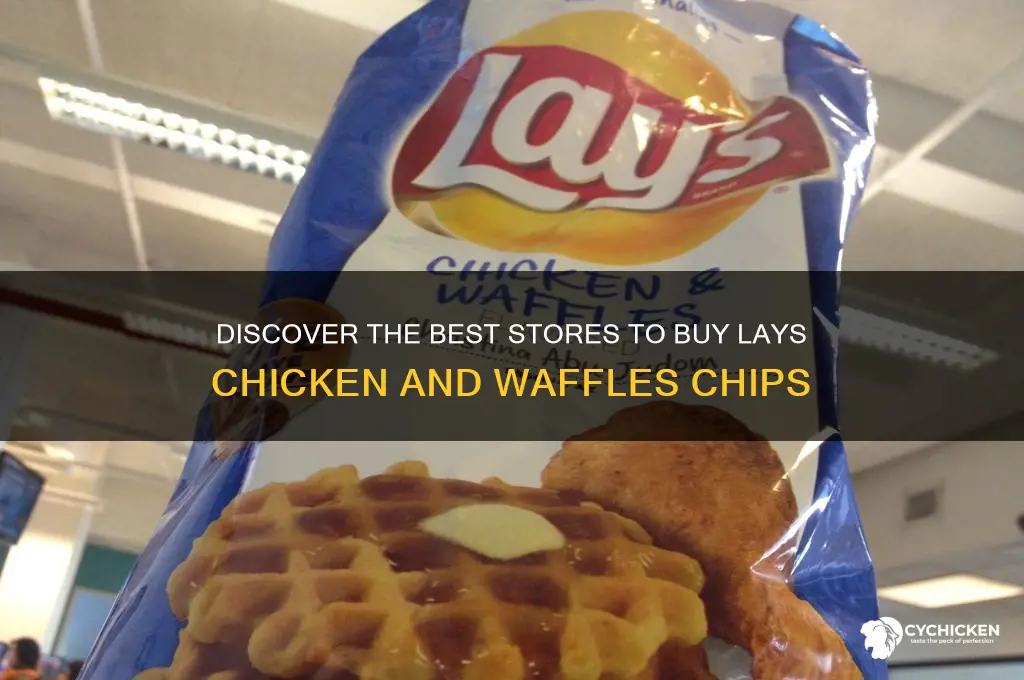 where to buy lays chicken and waffles chips