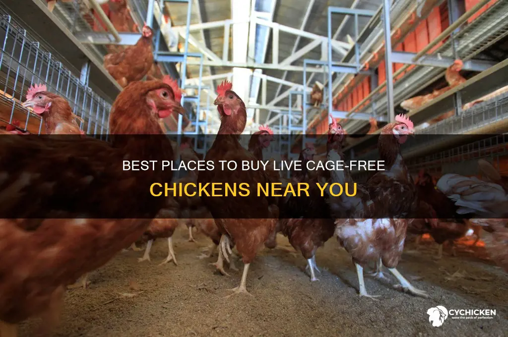 where to buy live cage free chicken