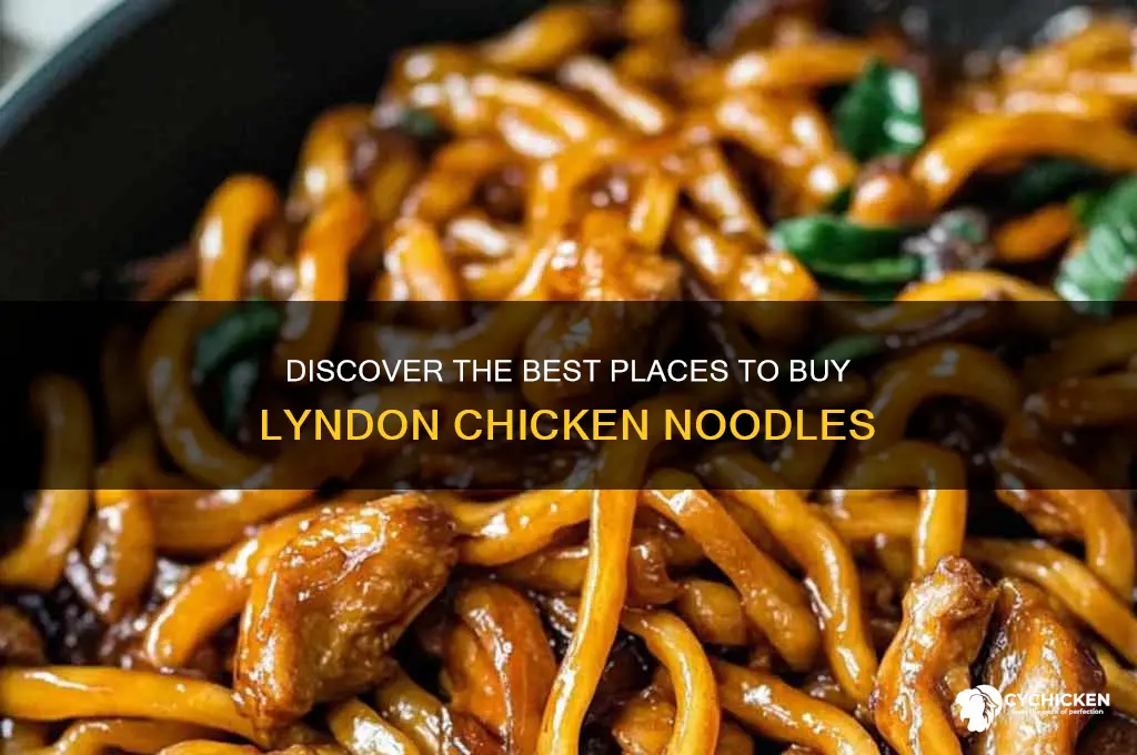 where to buy lyndon chicken noodles