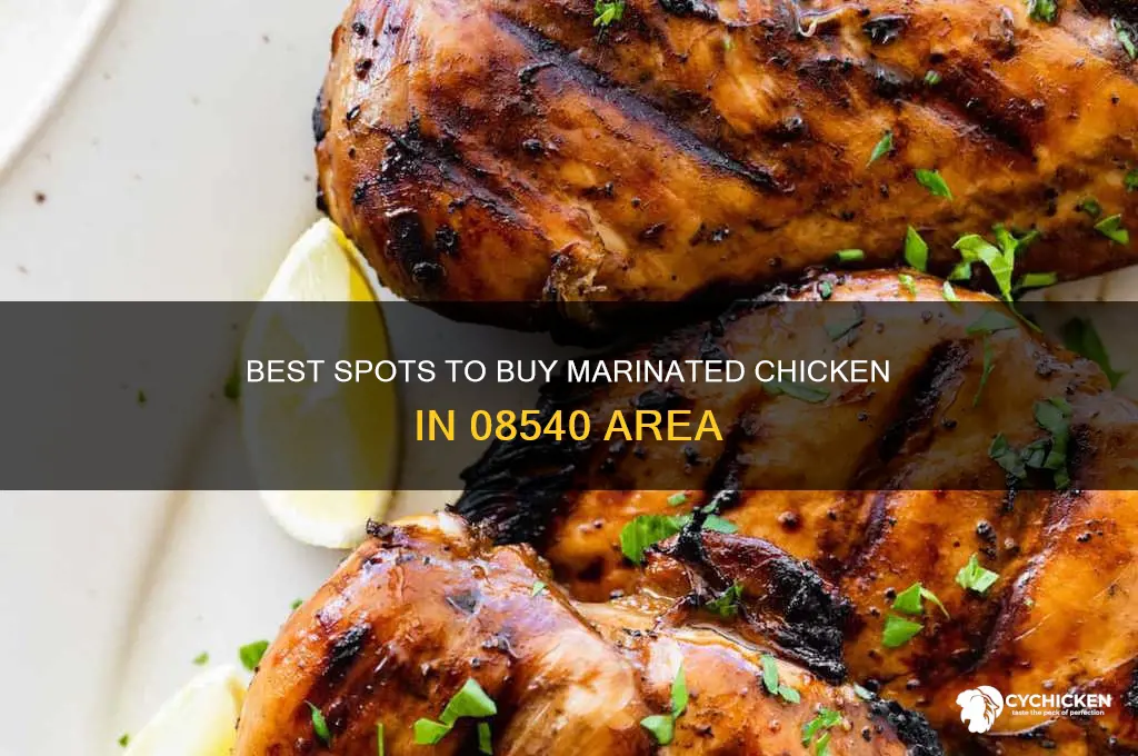 where to buy marinated chicken 08540