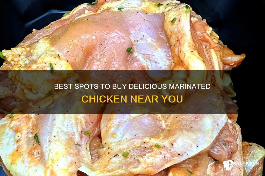 where to buy marinated chicken