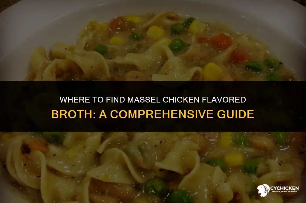 where to buy massel chicken flavored broth