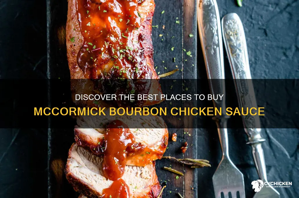 where to buy mccormick bourbon chicken sauce