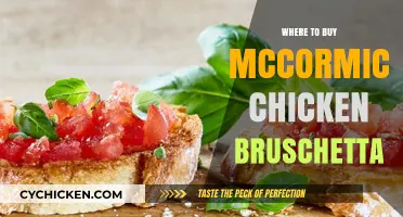 Discover the Best Places to Buy McCormick Chicken Bruschetta