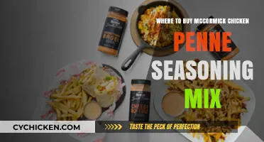 Discover Top Retailers for McCormick Chicken Penne Seasoning Mix