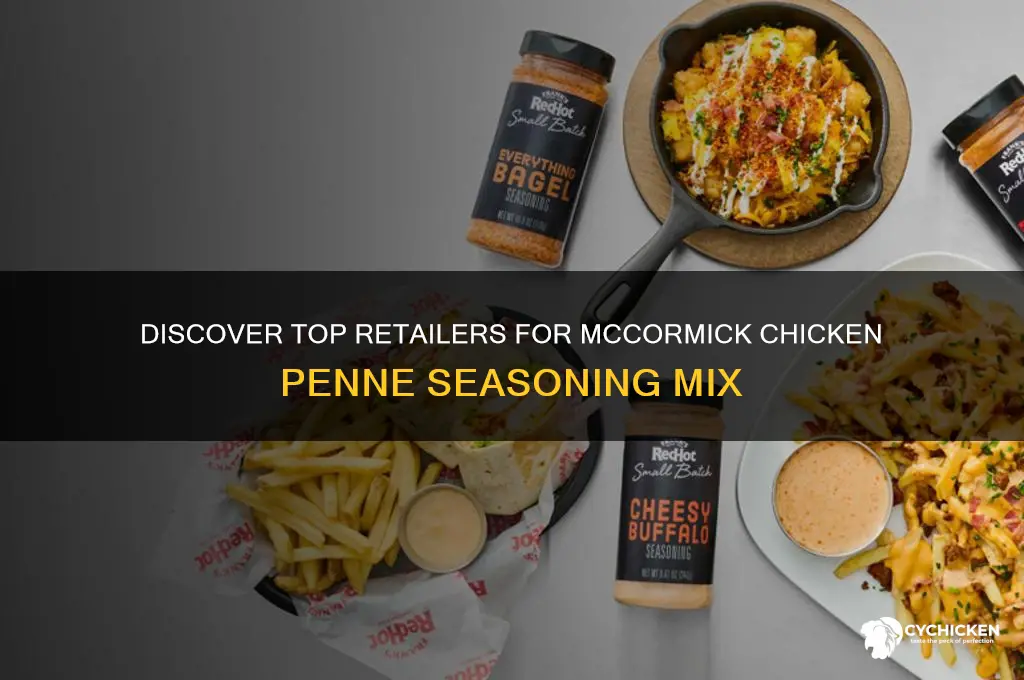 where to buy mccormick chicken penne seasoning mix