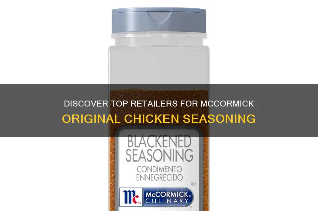 where to buy mccormick original chicken seasoning