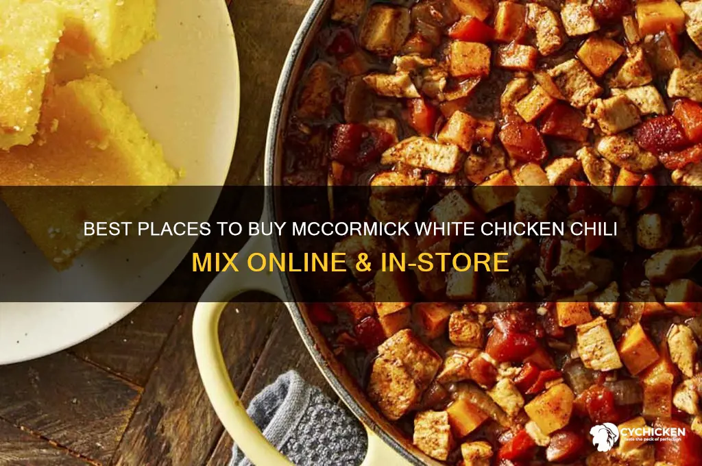 where to buy mccormick white chicken chili mix