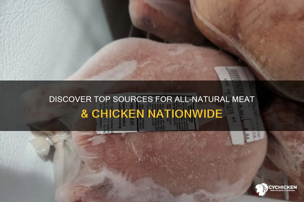 where to buy meat & chicken that ia all natural
