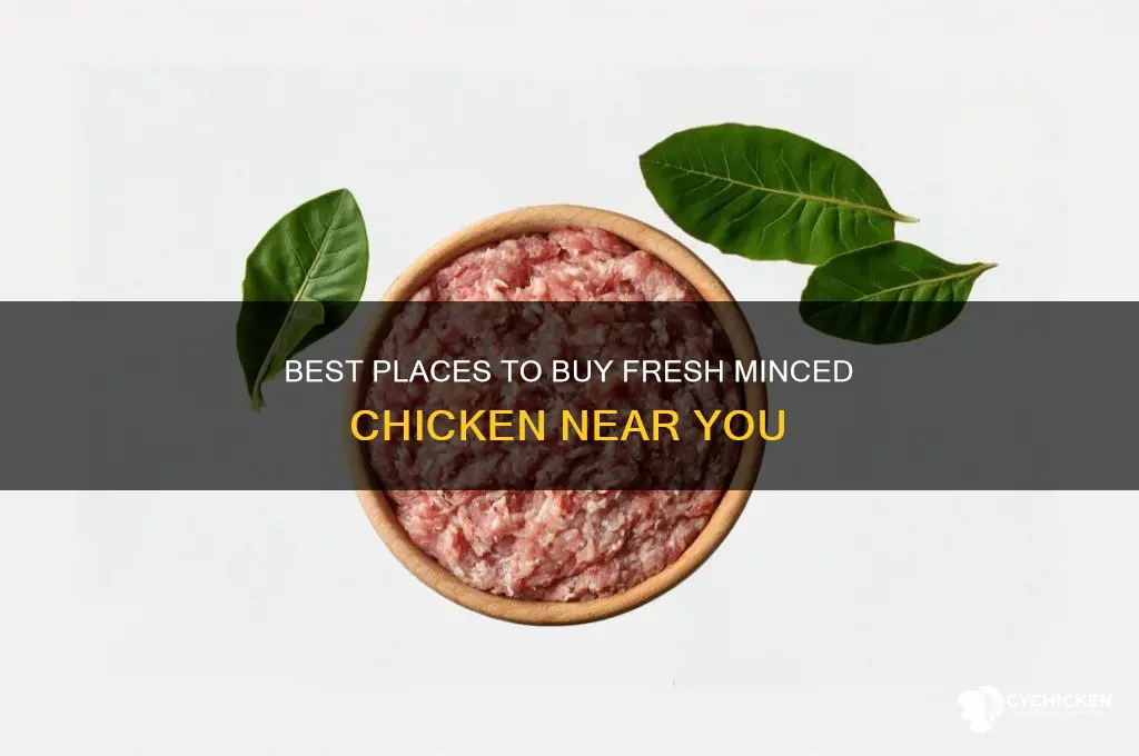 where to buy minced chicken