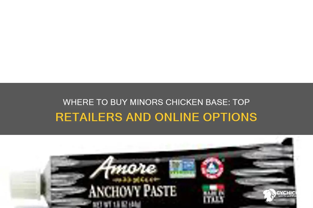 where to buy minors chicken base