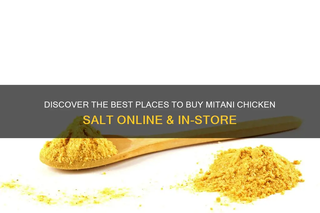 where to buy mitani chicken salt