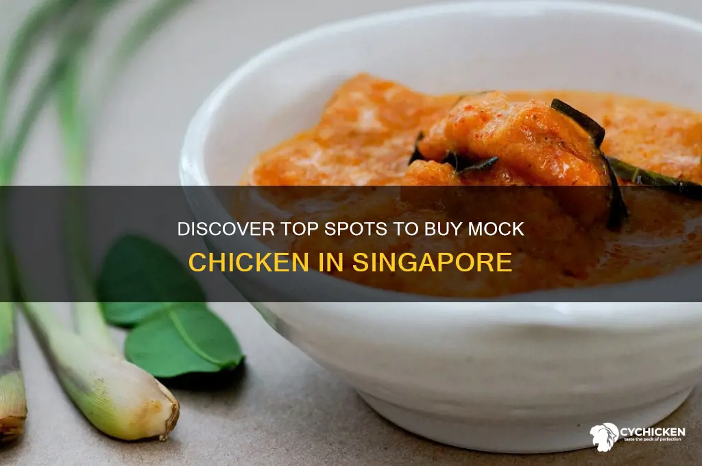 where to buy mock chicken in singapore
