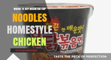 Best Places to Buy Nissin Big Cup Noodles Homestyle Chicken